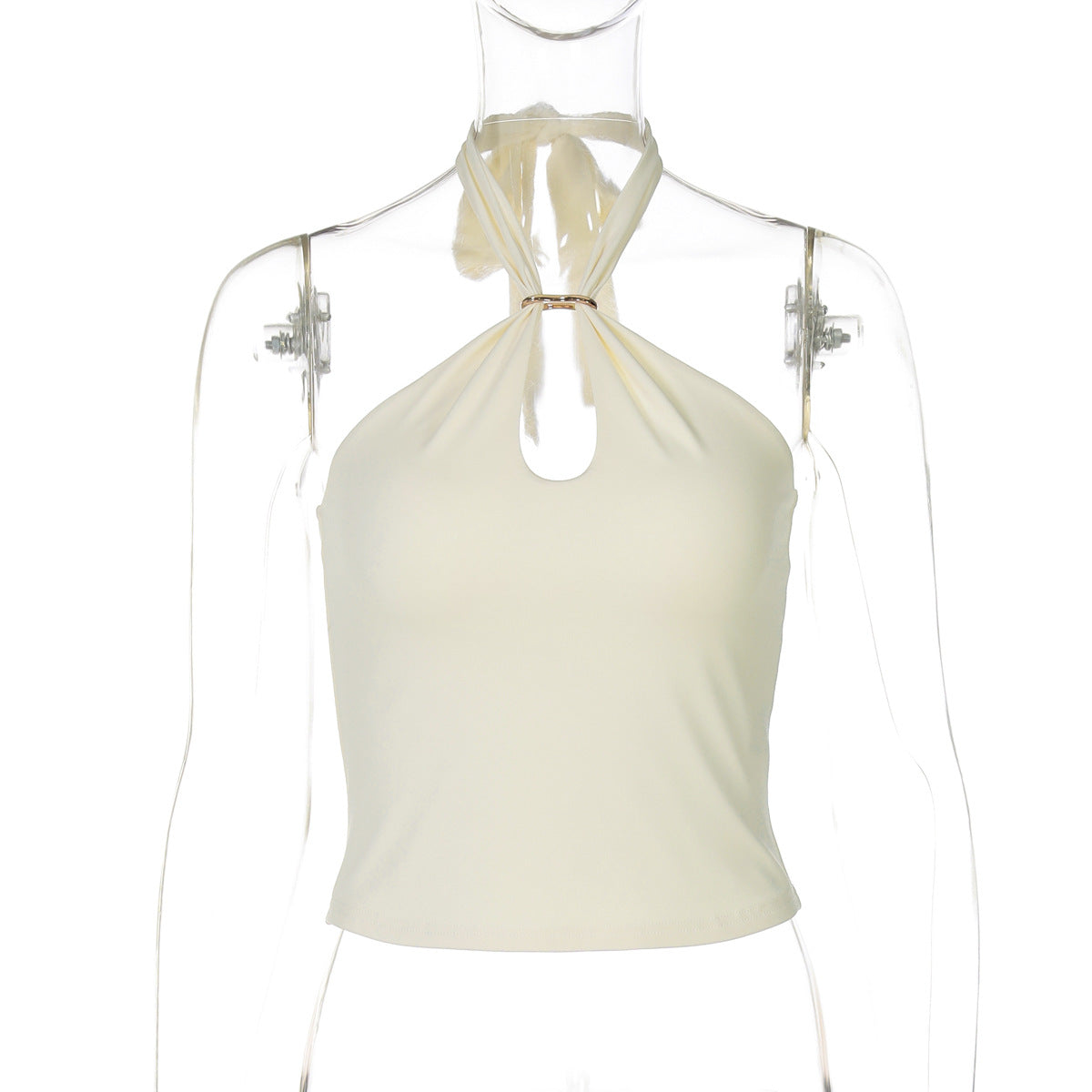 Women's Lace-Up Sleeveless Vest