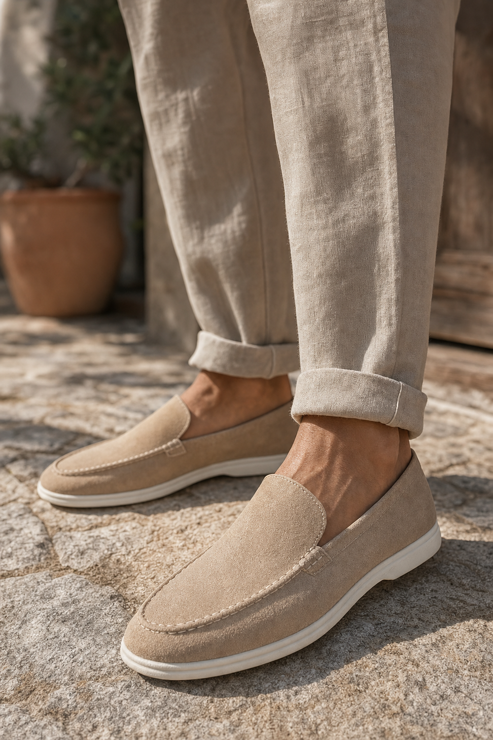 Herren Loafer aus Wildleder