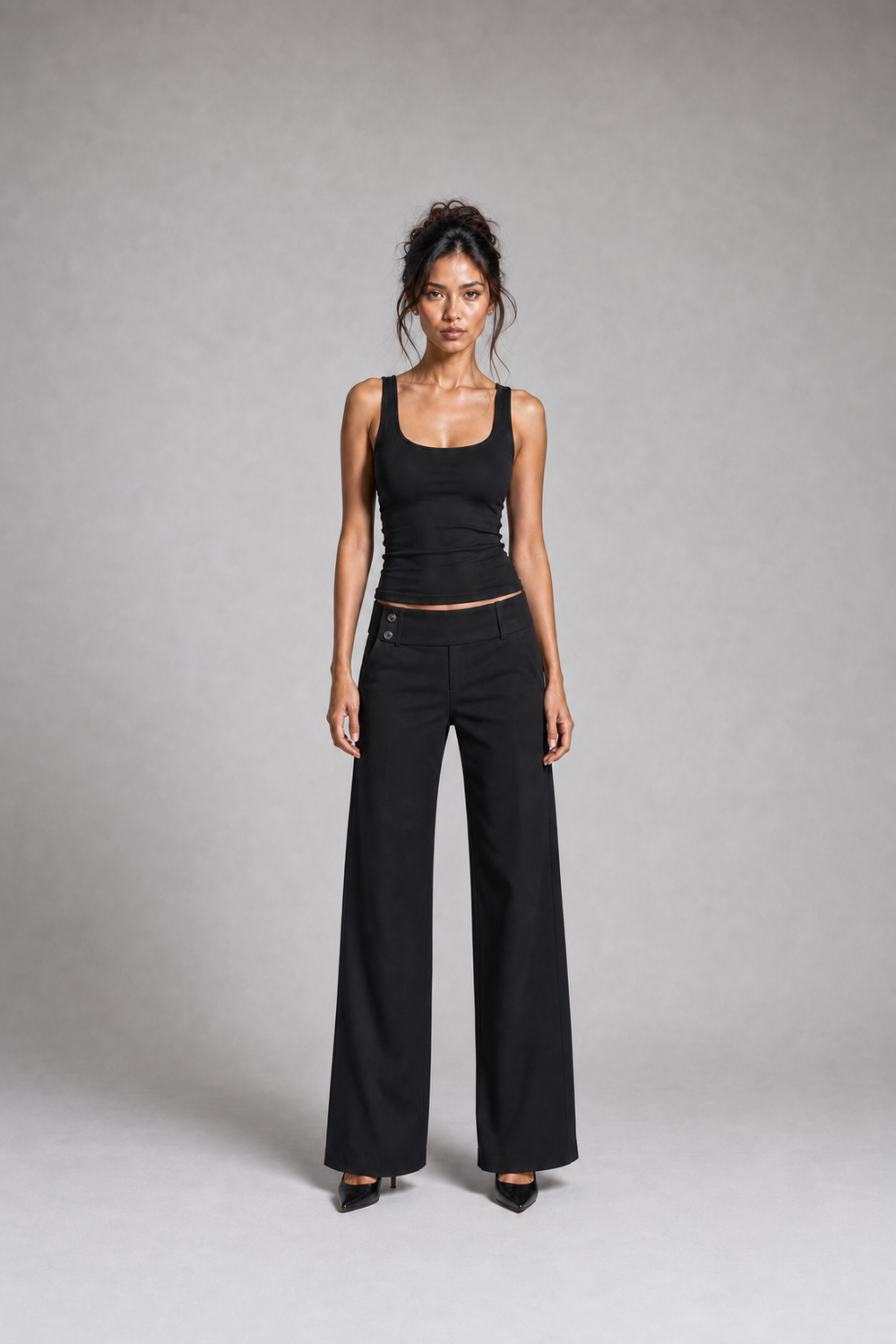 Schlaghose High Waist