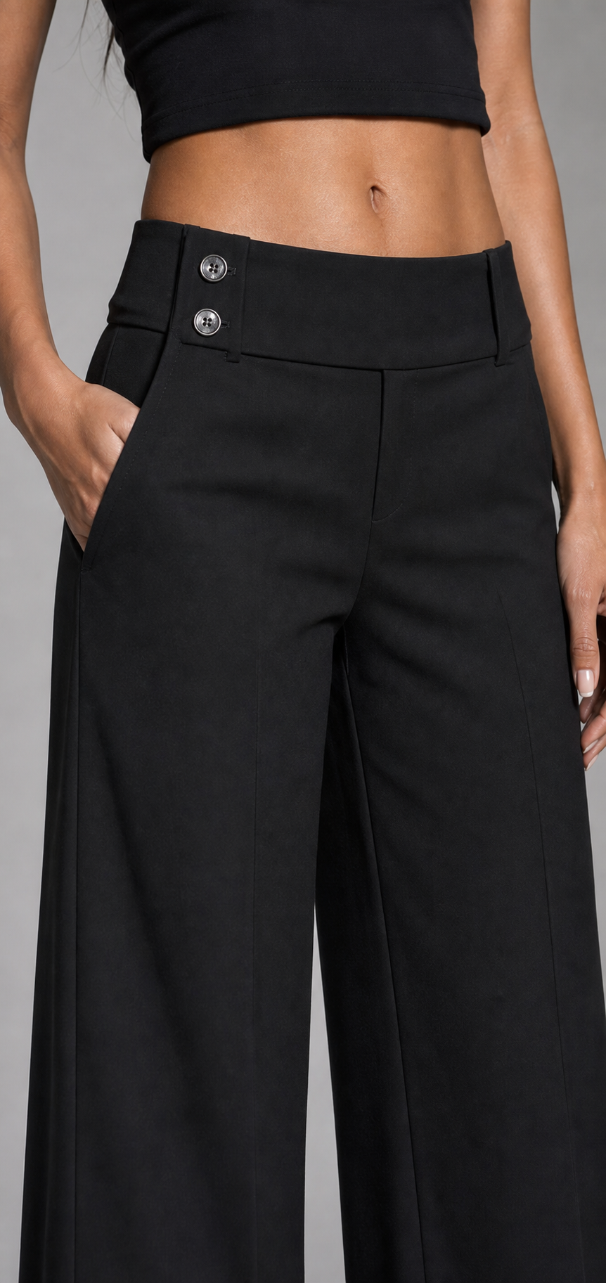 Schlaghose High Waist
