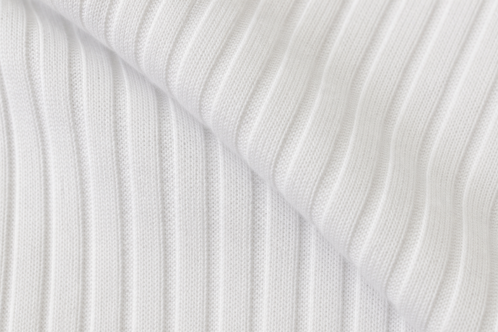 Strick-Poloshirt Geripptes Langarm