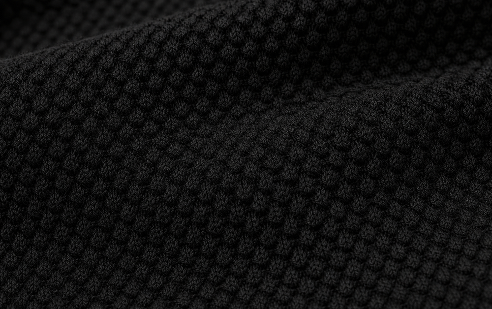 Strick-Poloshirt aus Baumwolle