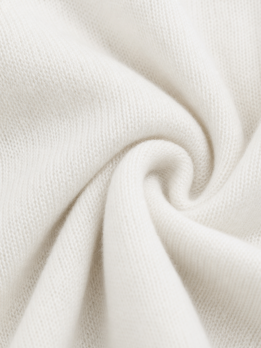 Wollpullover mit Polokragen