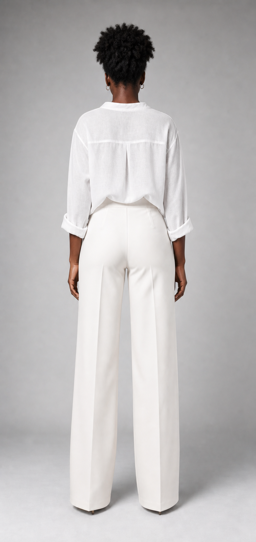 Weite Hose High Waist