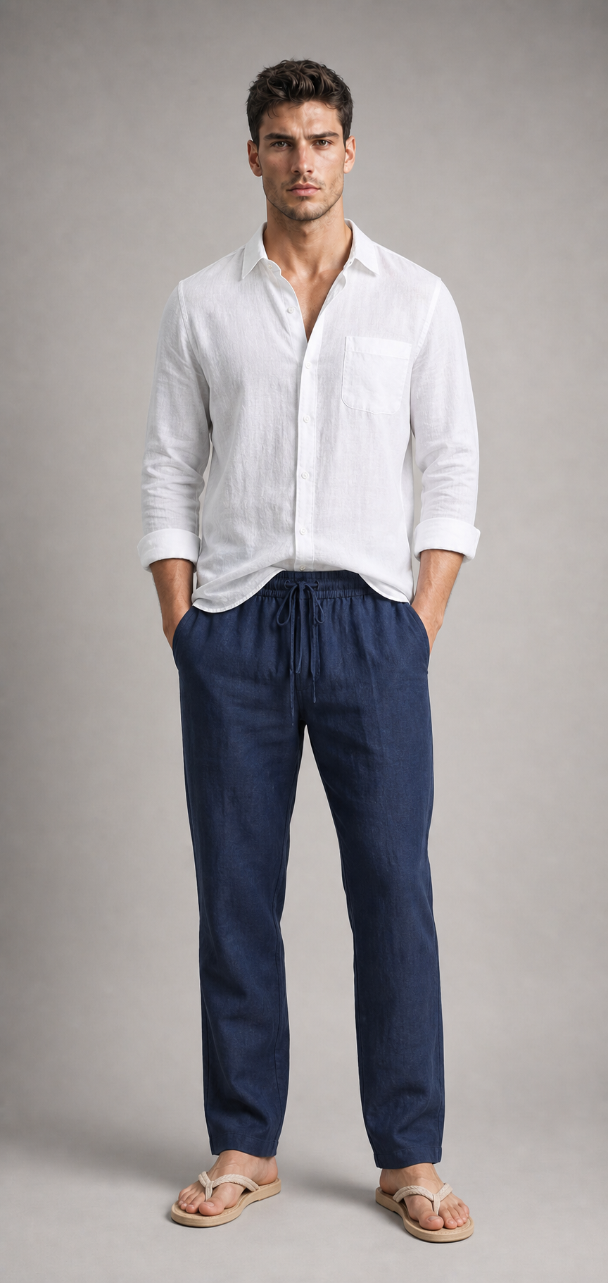 Leinenset Hemd & Hose