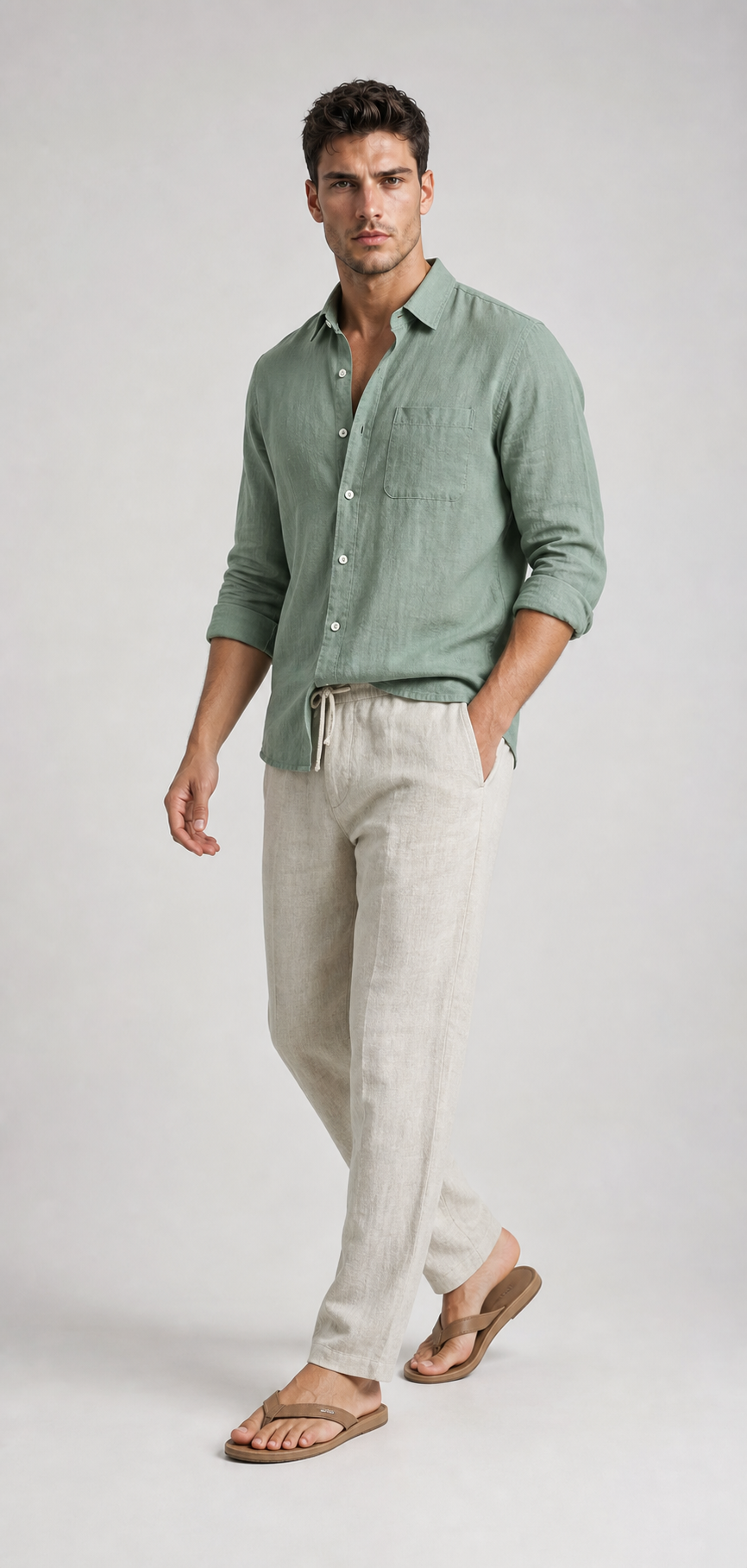 Leinenset Hemd & Hose