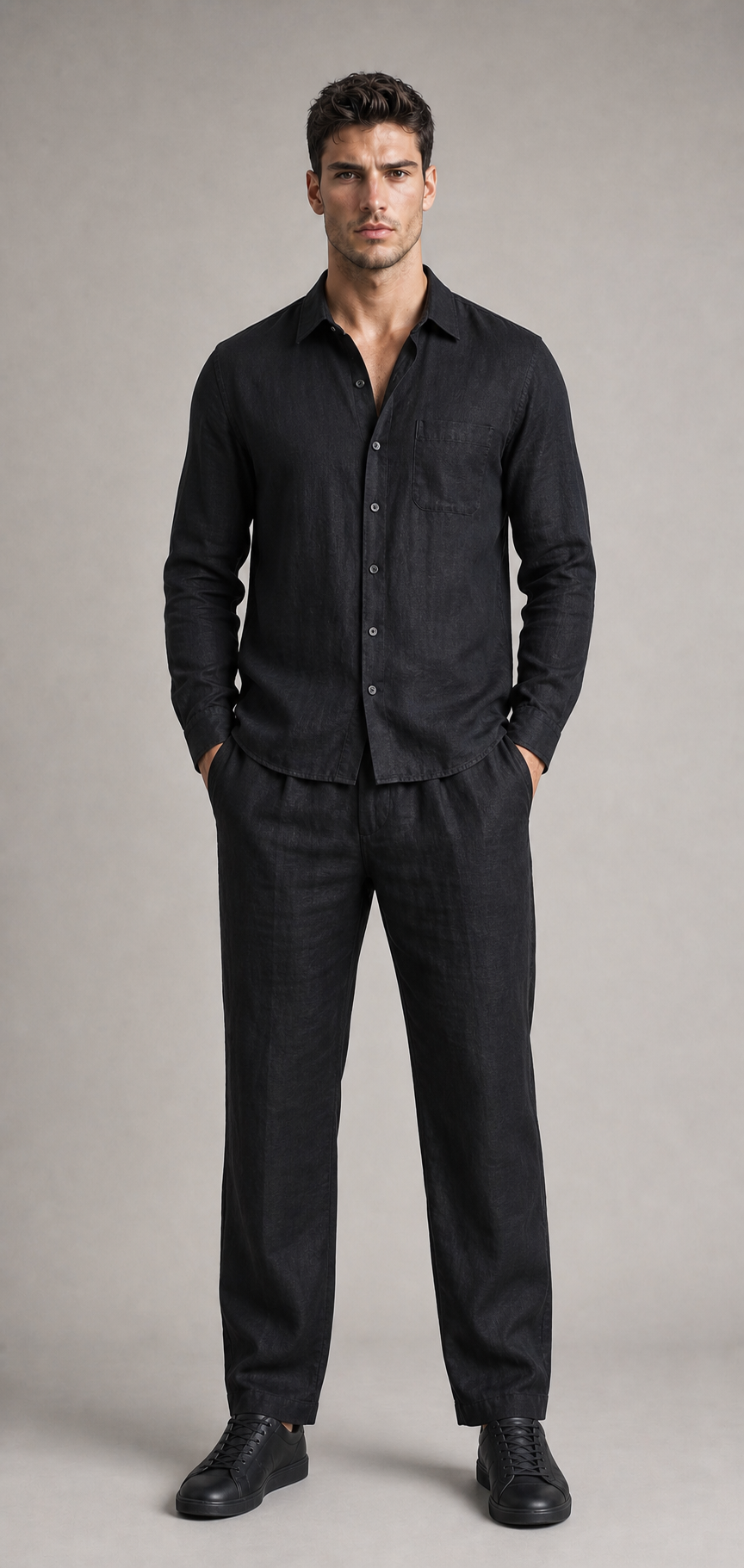 Leinenset Hemd & Hose