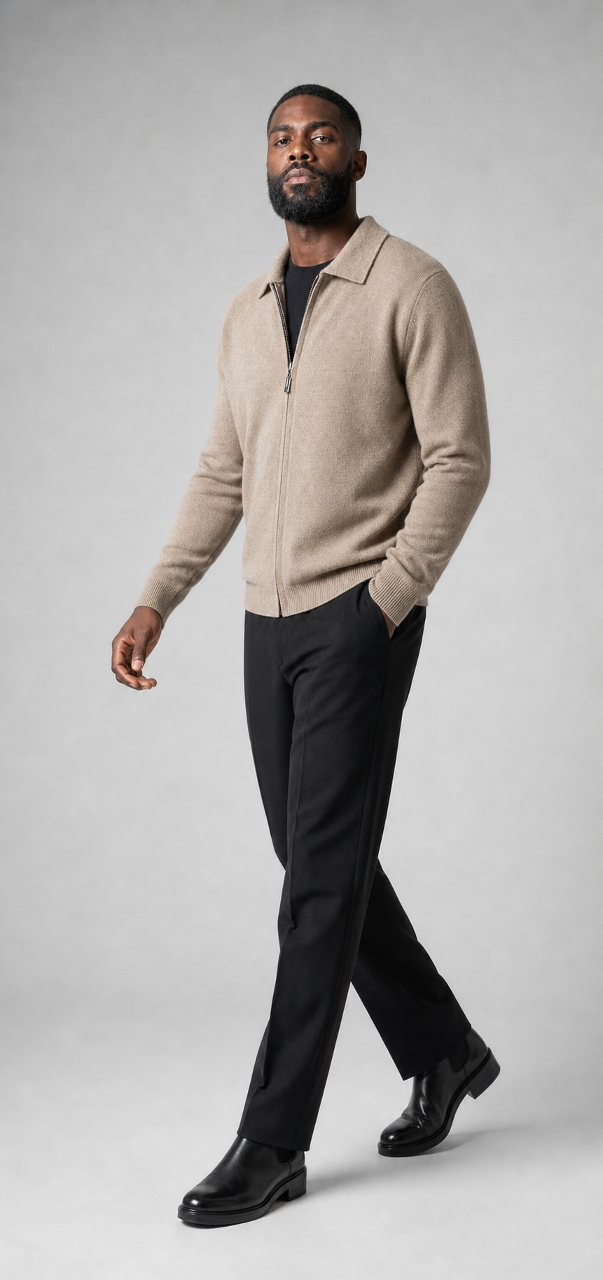 Wollcardigan Loose Fit