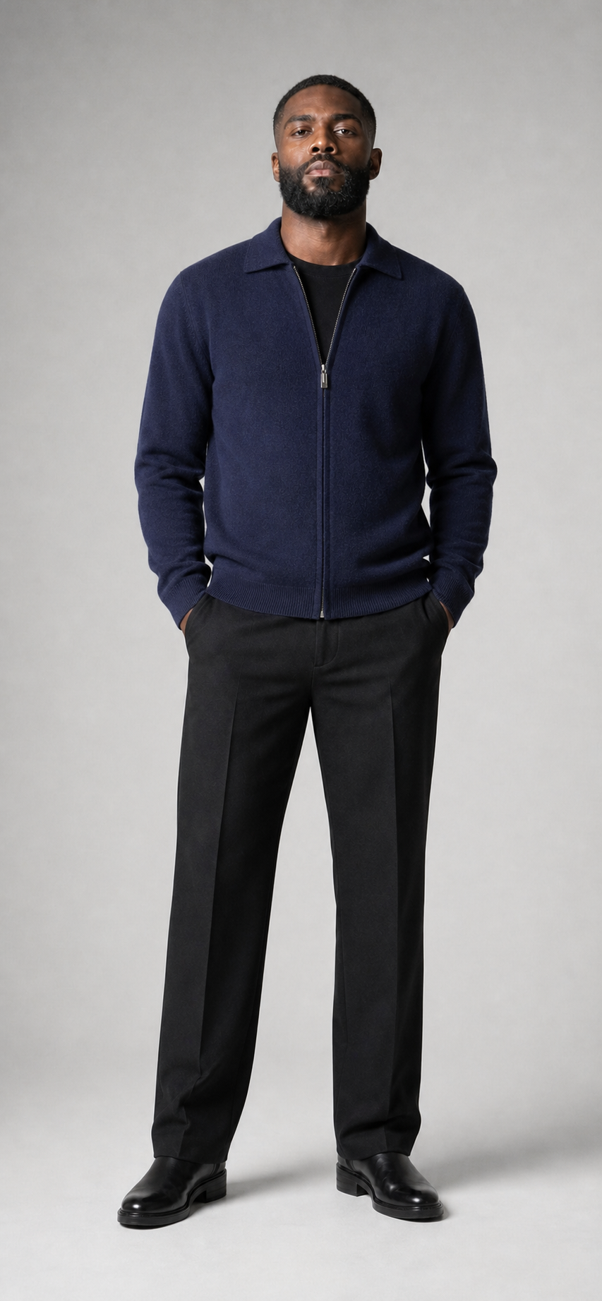 Wollcardigan Loose Fit