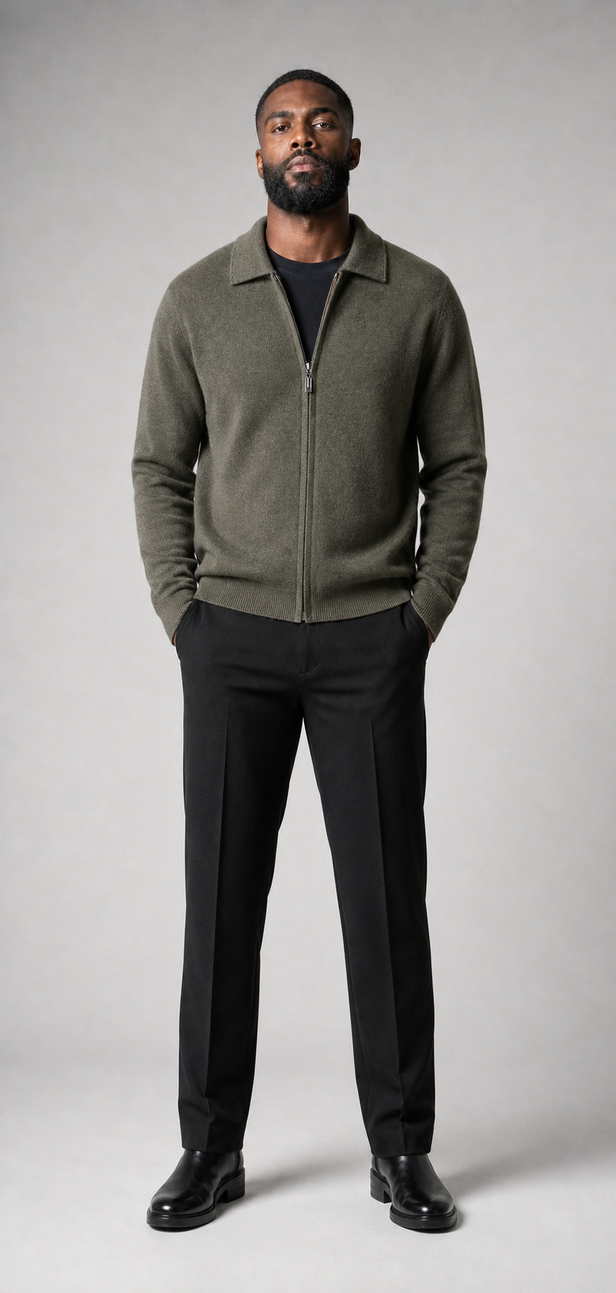 Wollcardigan Loose Fit