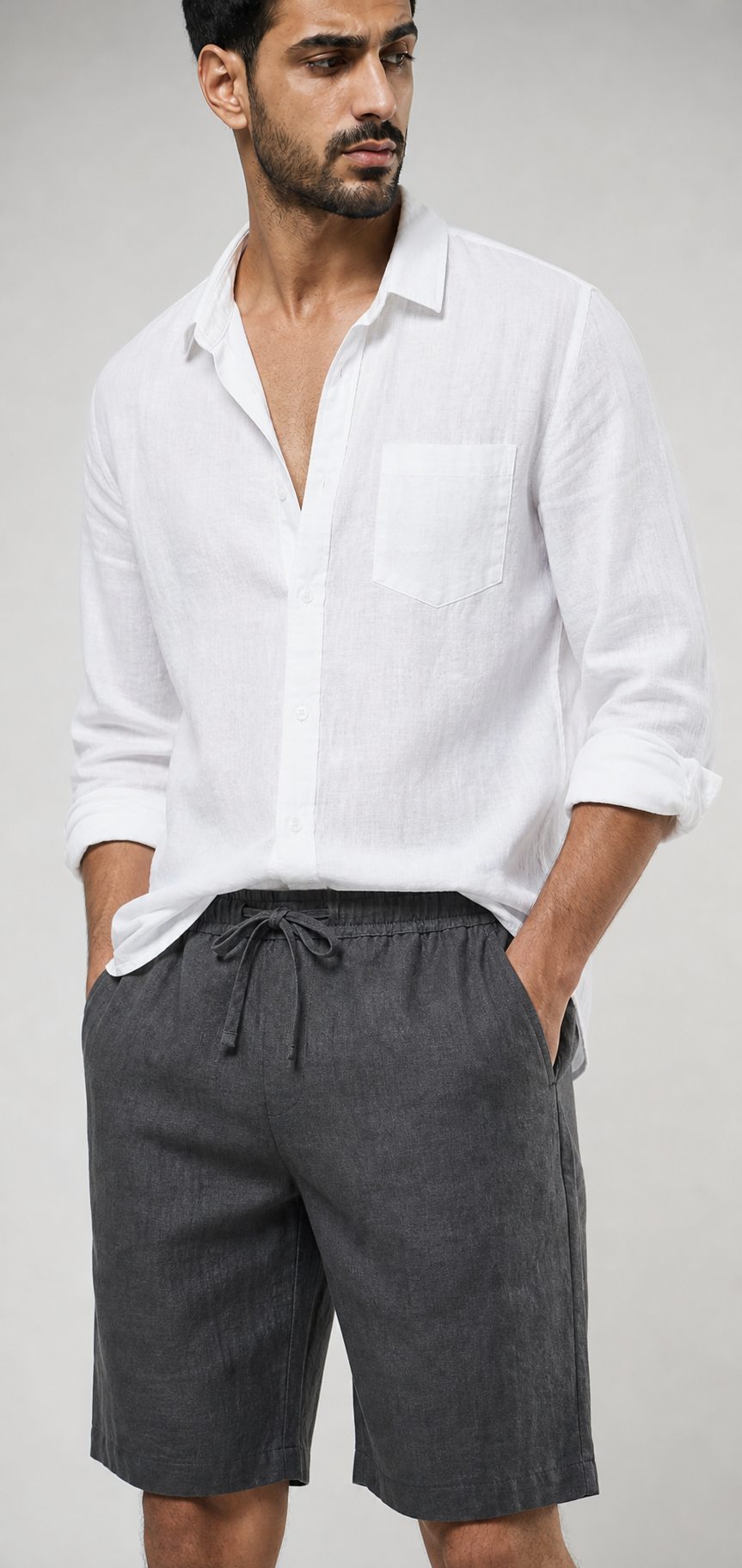 Leinenshorts Relaxed
