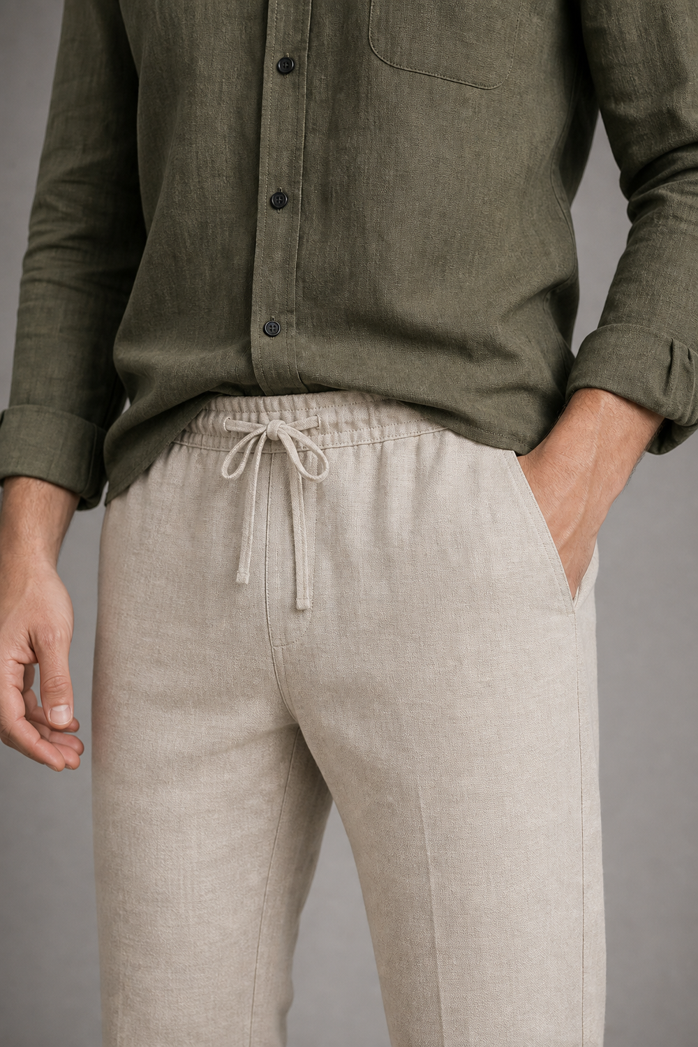 Sommerhose mit Tunnelzug