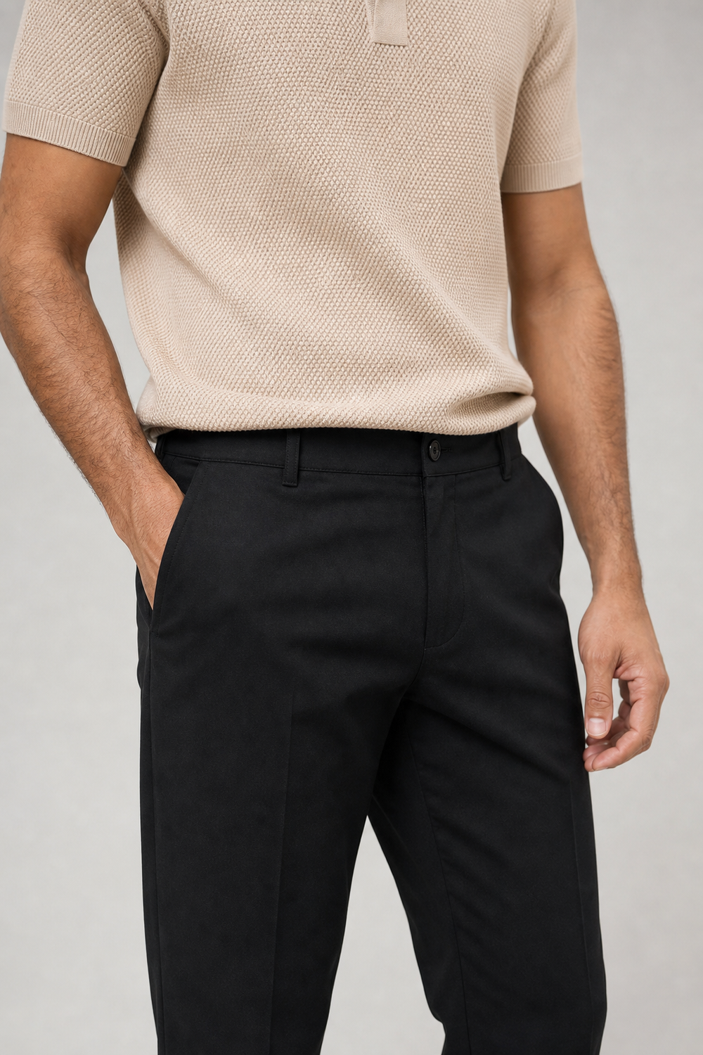 Stoffhose Loose Fit