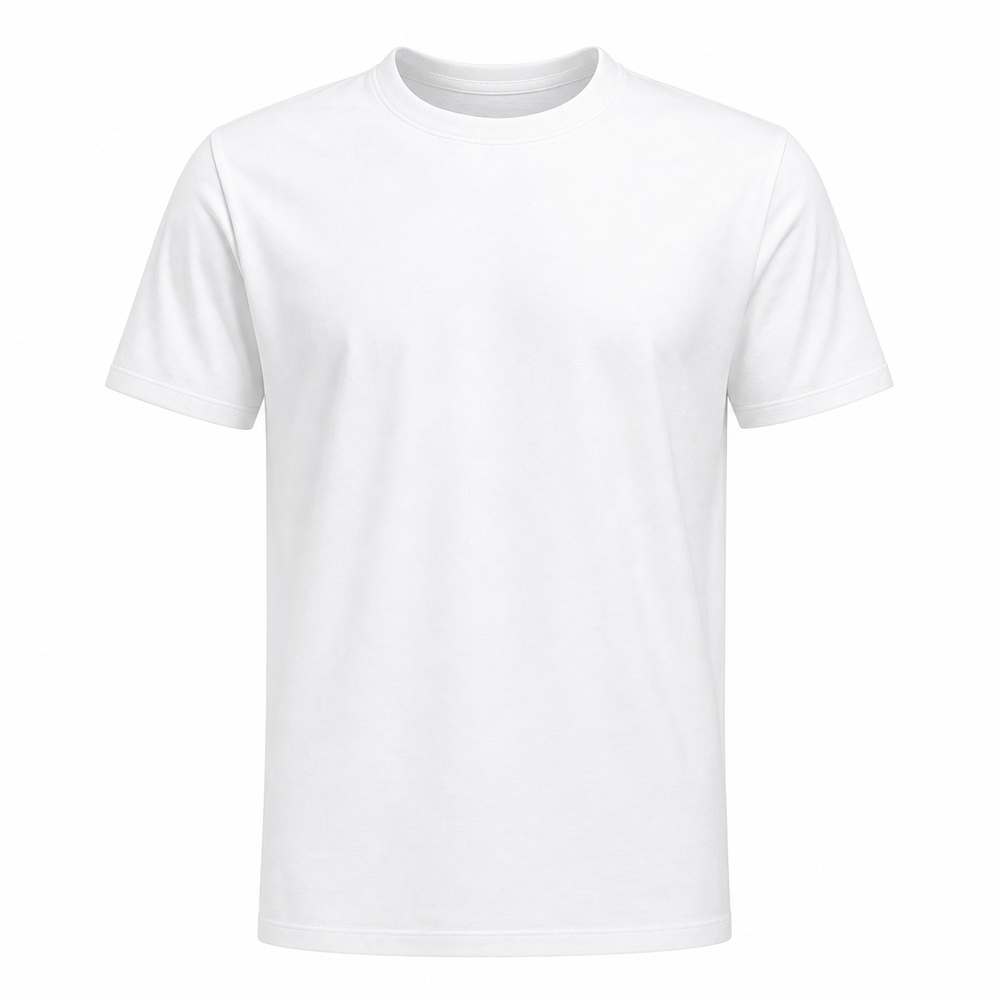 Baumwoll-T-Shirt Lockerer Schnitt