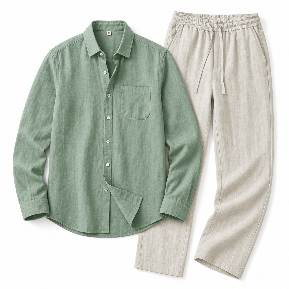 Leinenset Hemd & Hose