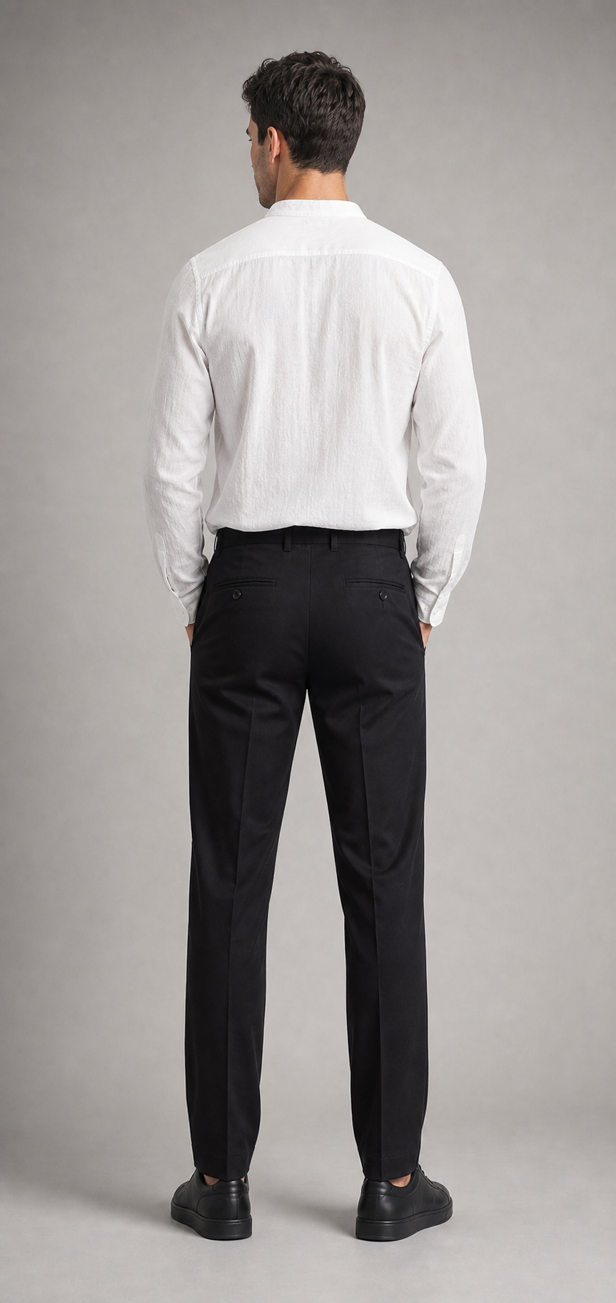 Stoffhose Straight Fit