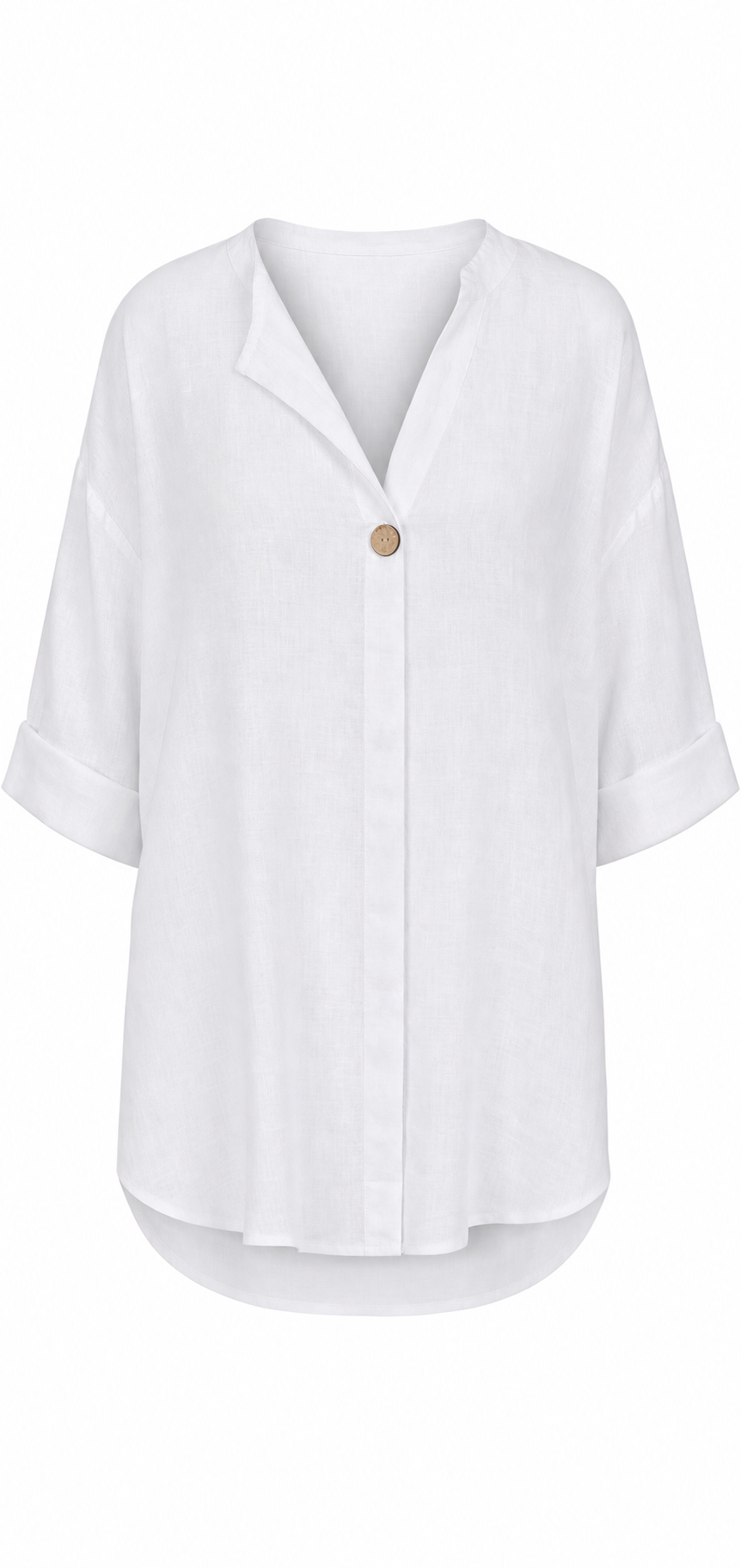 V-Ausschnitt Bluse