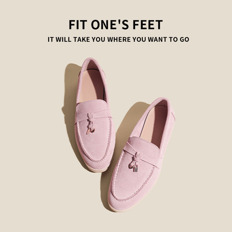 Leopold flat-bottomed women's shoes