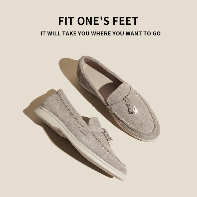 Leopold flat-bottomed women's shoes